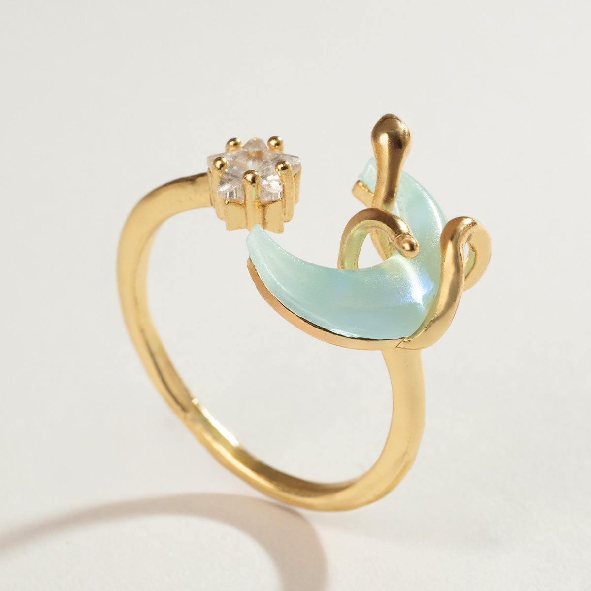Anillo Luna Aqua