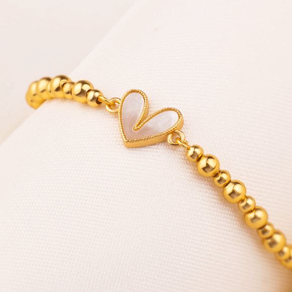 Pulsera Rodio Cora Nacar Gold