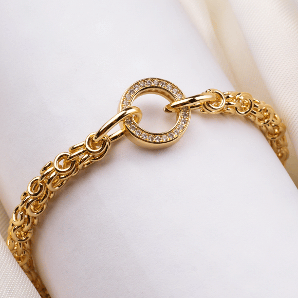Pulsera Rodio Aro Cir